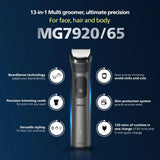 Philips India's No.1 Men's Trimmer | Patented Twin Trim Blades MG7920/65