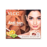 VLCC Anti Tan Facial Kit - 60 g | Power of 25 Vital Ingredients | Fights Sun Tan, Dark Spots, and Sun Spots |