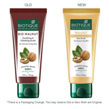 Biotique Walnut Exfoliating & Polishing Face Scrub For Normal to Dry Skin, 100gm
