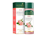 Biotique Rose Pore Tightening Toner With Himalayan Waters For All Skin Type 120Ml, Pack of 1
