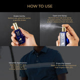 DENVER Sporting Club Gift Set for Men - Rider, Victor, Champ, Goal - 20ML Each | Long Lasting Luxury Perfume EDP