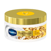 Vaseline Deep Moisture Silky Body Creme, 180 g. With Cera-Boost Technology for Silky Smooth Skin