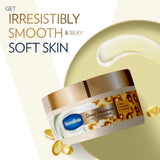 Vaseline Deep Moisture Silky Body Creme, 180 g. With Cera-Boost Technology for Silky Smooth Skin