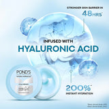 POND'S Super Light Gel Oil Free Face Moisturizer 100 ml | With Hyaluronic Acid & Vitamin E for Fresh Glowing Skin & 24 hr Hydration - Daily Use