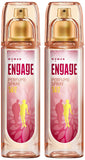 Engage W1 Perfume Spray For Women, Fruity and Floral, Skin Friendly, 120ml (Pack of 2)