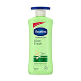 Vaseline Intensive Care Aloe Fresh Hydrating Body Lotion 400 ml, Daily Skin Moisturizer