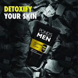 Pond's Men Pollution Out Activated Charcoal Deep Clean Facewash, 100 g