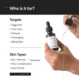 Minimalist Multi Peptides 10% Face Serum for Repair and Smooth Skin, 30 ml | Collagen Boosting, Hydrating & Overnight Repair Serum for Women & Men with 7% Matrixyl 3000 & 3% Bio-Placenta