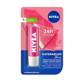 NIVEA Watermelon Shine 4.8g Lip Balm|24 H Melt in Moisture Formula|Natural Oils|Glossy Finish,4.8 g (Pack of 1)