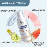 Fixderma Salyzap 2% Salicylic Acid Body Wash I For Acne, Anti Acne Body Wash on Back | Arms Suitable For Acne Prone Skin I Shower Gel For Women & Men I - 100ml