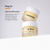Minimalist Spf 30 Lip Balm With Ceramides & Hyaluronic Acid | Lip Protection & Nourishment | For Women & Men | 8 Gm, Off White