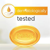 Pears Pure & Gentle Soap Bar (125gm Pack of 8) - With Glycerin for Soft, Glowing Skin & Body, Paraben-Free Body Soaps For Bath Ideal for Men & Women