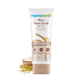 Mamaearth Rice Face Scrub For Glowing Skin