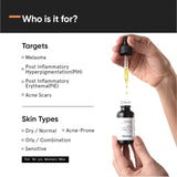 Minimalist 3% Tranexamic Acid Face Serum for Melasma, Pigmentation, Erythema & Acne Scars | Face Serum with HPA to Remove Melasma & Post Inflammatory Hyperpigmentation or Erythema (PIH & PIE) | 30 ml