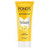 Pond's Detan Face Wash for Tan Removal in Just 7 Days | Contains Vitamin C and Niacinamide | Facewash for All Skin Types, 100gm