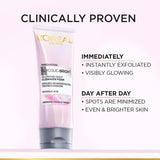 L'Oreal Paris Glycolic Bright Daily Foaming Face Cleanser, 100ml | Glycolic Acid Face Wash for Dull Skin | Daily Glowing Facial Cleanser