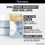 Neutrogena Visible Repair Regenerating Cream: Boosts Collagen for Anti-Ageing, Wrinkles, Fine Lines 50g
