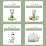 Lotus Herbals WhiteGlow Skin Brightening Oatmeal & Yogurt Scrub | Gentle Exfoliator | Removes Tan and Blackheads | Face Scrub for Women & Men | 100g