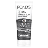 Ponds Pure Detox Mineral Clay Activated Charcoal Oil Free Glow Face Mask(90gm)