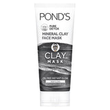 Ponds Pure Detox Mineral Clay Activated Charcoal Oil Free Glow Face Mask(90gm)