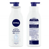 NIVEA Express Hydration 400ml Body Lotion | 48 H Moisturization & Hydration for Summer