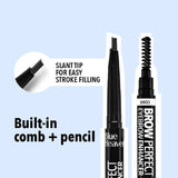 Blue Heaven Brow Perfect Eyebrow Pencil Enhancer, Ash Grey, 0.30gm