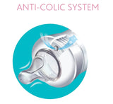 Chicco Teat Perfect 5 with Anti-Colic Effect, Nipple for Wide Neck Feeding Bottles, Fast Flow, for Babies 4m+, White