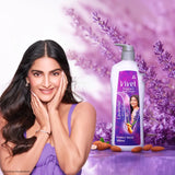 Vivel Fragrant Body Wash, Lavender & Almond Oil Shower Gel, 500 ml Pump Bottle, Moisturizing Bodywash For Soft & Smooth Skin, Effective Cleansing, For Women & Men
