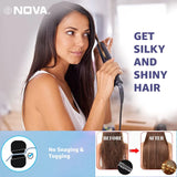Nova NHS 860 Hair Straightener (Black)