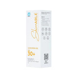 Skinnable Sunscreen Gel SPF 30+, 50 g | Abbott’s Skincare | Non Comedogenic | Paraben Free |For Women & Men
