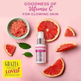 Charmis Deep Radiance Vitamin C Face Serum for Women & Men, 30 ml, With Hyaluronic Acid and Salicylic Acid Serum, Non Sticky and Quick Absorbing