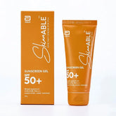 Skinnable Sunscreen Gel SPF 50+, 50 g | Abbott’s Skincare Non Comedogenic | Paraben Free |For Women & Men