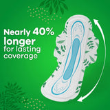 WHISPER ULTRA HYGIENE+COMFORT SANITARY PADS, 30 XL PADS, FOR HEAVY FLOW, LONG LASTING PROTECTION, LOCKS ODOUR & WETNESS, DRY TOP SHEET, DISPOSABLE WRAPPER