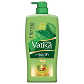 Dabur Vatika Health Shampoo - 1L | For Smooth, Shiny & Nourished Hair | For All Hair Types | Goodness of Henna & Amla