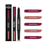 RENEE 2 In 1 Transfer Not Crayon LC 05, 4gm| Long Lasting & Smudge Proof Formula| Matte Lip Color with 1 Light & Dark Shades| Enriched with Shea Butter