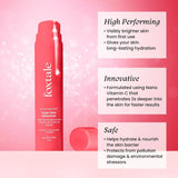 Foxtale Vitamin C Super Glow Moisturizer with Niacinamide & Peptides, Visibly Reduces Pigmentation, Enhances Skins Radiance Instantly, For All Skin Types, Women & Men - 50ml