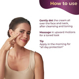 Pilgrim Red Vine Face Cream SPF 30 with Vitamin C & Rosehip Oil (50g)