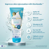 Ahaglow Advanced Face Wash Gel, Daily Gentle Cleansing Formula For Normal And Oily Skin, 50g