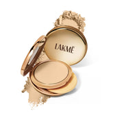 Lakme 9 To 5 Powerplay Matte Compact - Almond (8 g)