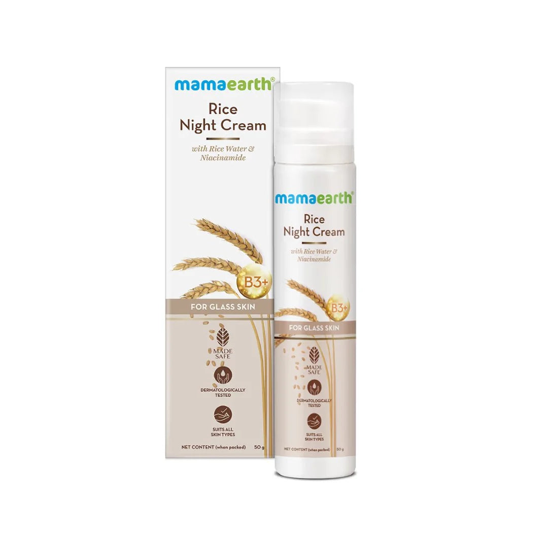 Mamaearth Rice Night Cream