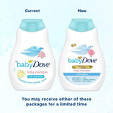 Baby Dove Shampoo 200 ml, Mild No Tears Rich Moisture Baby Shampoo for kids, Gentle Care for Baby's Soft Hair - No sulphate, no Paraben shampoo