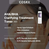 Cosrx AHA/BHA CLARIFYING TREATMENT Toner (150ml)
