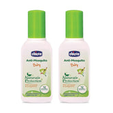 Chicco Anti-Mosquito Baby Fabric Roll-On With The Natural Protection Of 12+ Hours(8Ml) - Stick (Pack of 2)