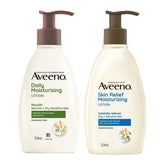 Aveeno Daily Moisturizing Lotion & Skin Relief Moisturizing Lotion Combo -354ml
