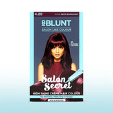 BBLUNT Salon Secret High Shine Creme Hair Colour Wine Deep Burgundy 4.20