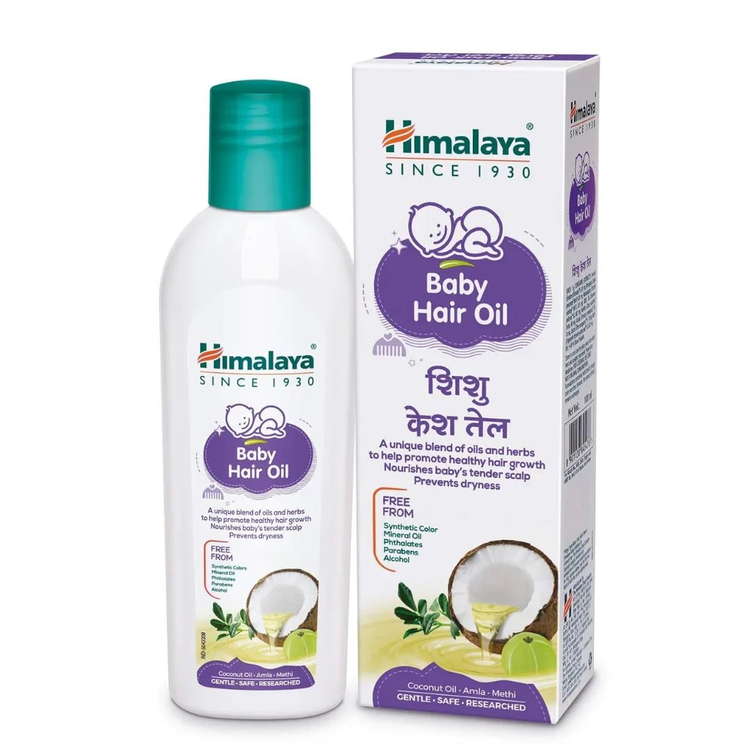 hbahioil - Himalaya Baby Hair Oil (100ml) - Looknstyle