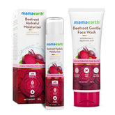 Mamaearth Beetroot Hydraful Moisturizer Lotion-50ml and Mamaearth Beetroot Gentle Face Wash - 100ml