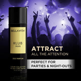 Bella Vita Luxury KLUB Man No Gas Body Deodorant Parfum for Men 150ml (Pack of 2)