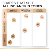 L’Oréal Paris Infallible 24H Tinted Serum Foundation, Light-weight Coverage, Dewy & Radiant Finish, Transfer-proof, 30ml
