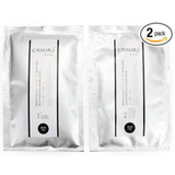 Casmara Prestige Reaffirming Mask 2020 Algae Peel off Facial Mask (Set Of 1 Gel and 1 Powder) 125 gm & Mixing Bowl +Face Pack Brush Combo